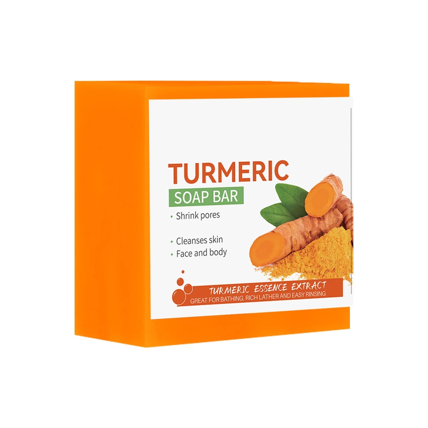 Hand Made Turmeric Soap Body Cleaning Lightening